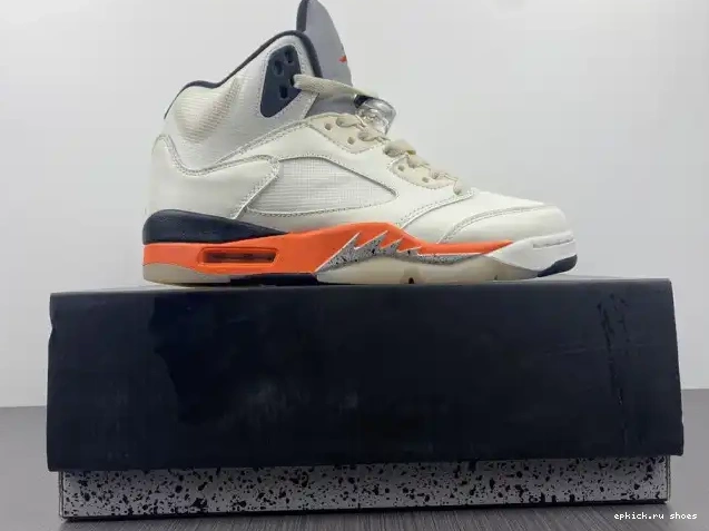 Rep Retro 5 DC1060-100 Jordan Orange Total 0501